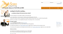 Desktop Screenshot of pro-bono-coaching.com